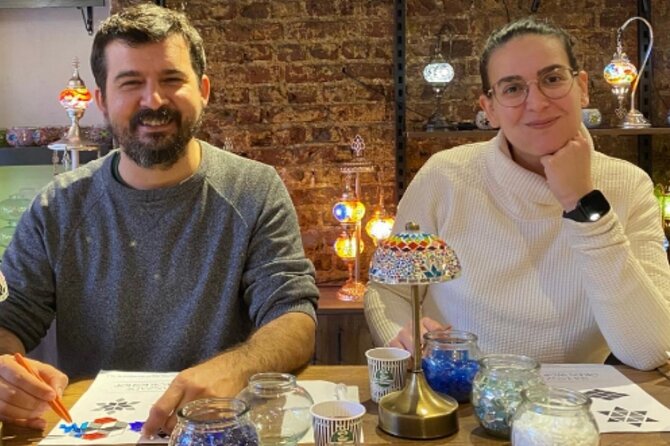Istanbul: Traditional Mosaic Lamp Workshop - The 2-Hour Workshop Flow: From Blank Design to Finished Look