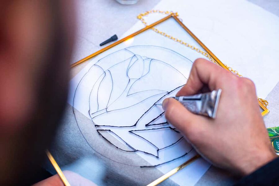 Istanbul: Turkish Calligraphy Workshop & Brass Framed Glass - Guided time across the Bosphorus area