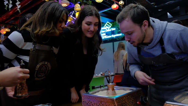 Istanbul: Turkish Coffee Brewing on Sand + Gift Set - Fortune Reading by Coffee Grounds: What You Actually Do