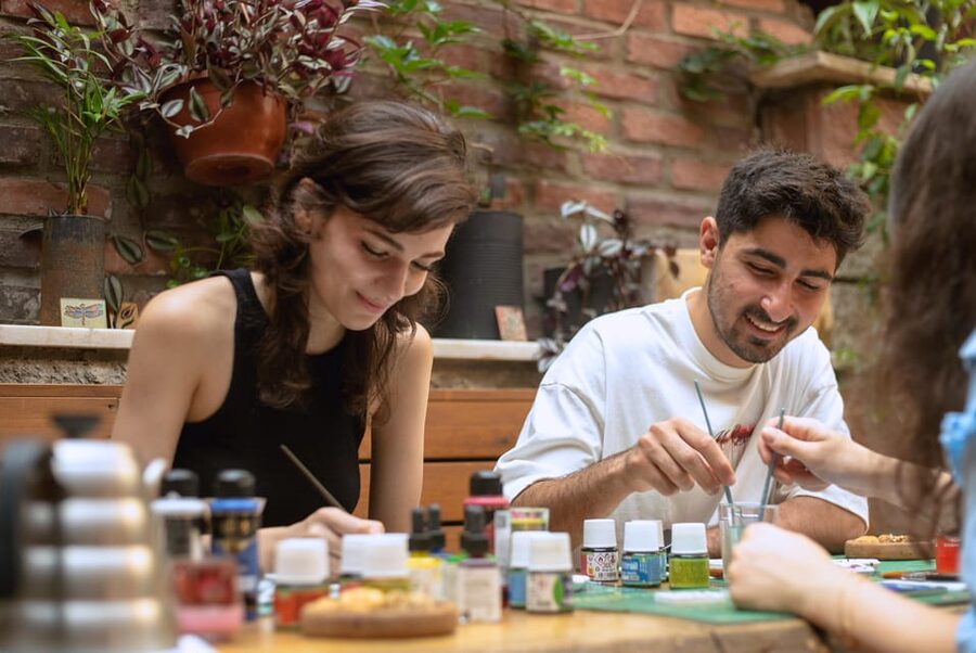 Istanbul: Turkish Tile Painting & Ceramic Workshop w/ Snacks - A 3-hour Istanbul ceramic painting break from the streets