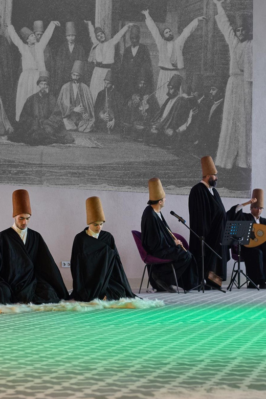 Istanbul: Whirling Dervish Ceremony next to Hagia Sophia - The ceremony walk-through: from instrumental opening to the first whirl