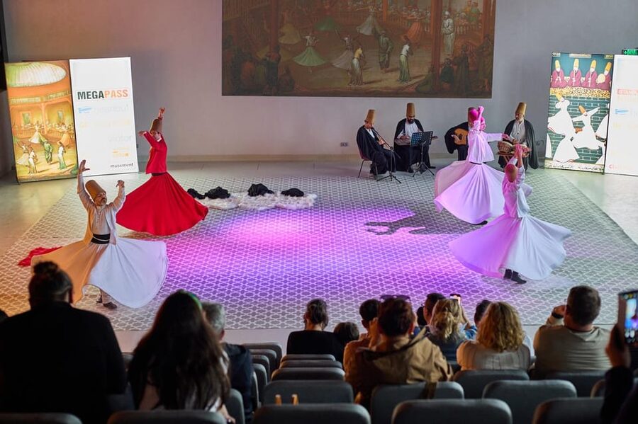 Istanbul: Whirling Dervish Ceremony next to Hagia Sophia - Meeting at the Basilica Cistern and settling into the white wooden house