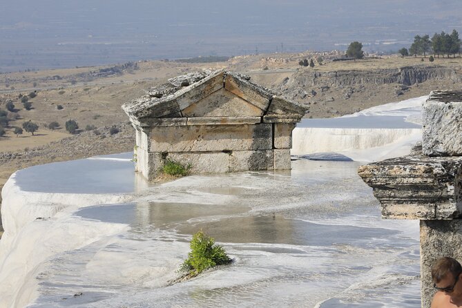 Jewels of Turkey - 4 Day Trip to Pamukkale Ephesus Cappadocia with Balloon Ride - Day 1: Hierapolis ruins and the white travertines of Pamukkale