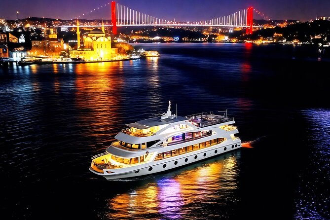 Luxury Bosphorus Dinner Cruise with Show & Hotel Pickup - Key highlights at a glance
