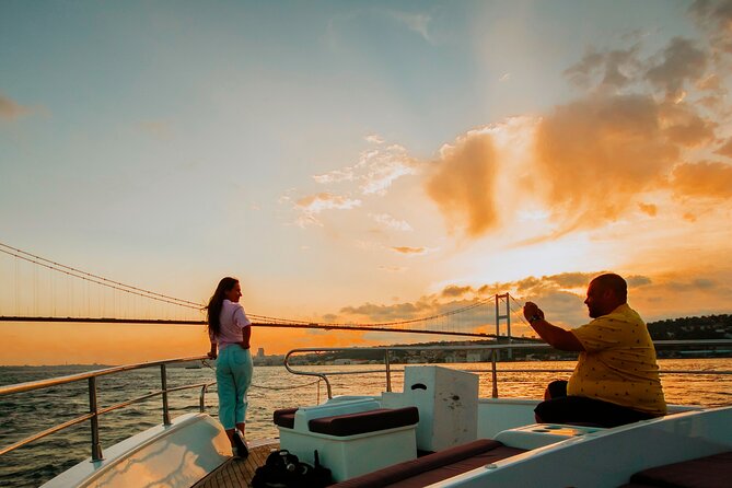 Luxury Sunset Yacht Cruise on the Bosphorus – Refresh & Relax - Bridges that changed the view: Fatih Sultan Mehmet Bridge