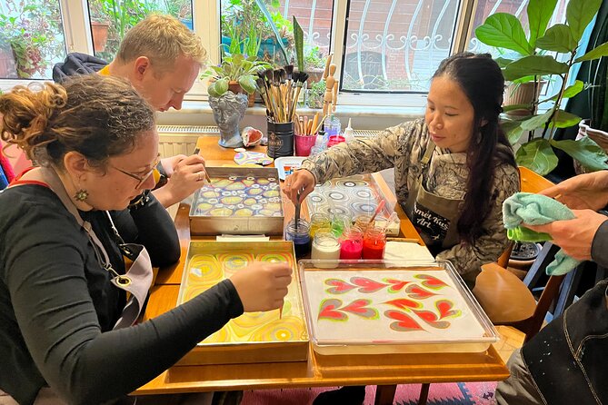 Paint on Water - Authentic Turkish Art Experience at Local Home - Meeting Ahmet and getting the Ebru story straight