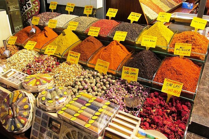 Private Guided "Energy of Istanbul-Skip the Line" Tour, Day 2 - Misir Çarşısı Spice Market: the 6-gate maze of scents and Turkish Delights