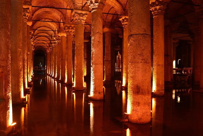 Private Tour From Istanbul Cruise - Half Day - Basilica Cistern: Roman water storage, compact but worth it