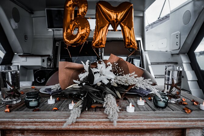 Private Yacht for Surprise Events / Birthday, Proposal, Anniversary, Party etc - Decorations, Laser, Music, and Cakes: Customize Without Chaos