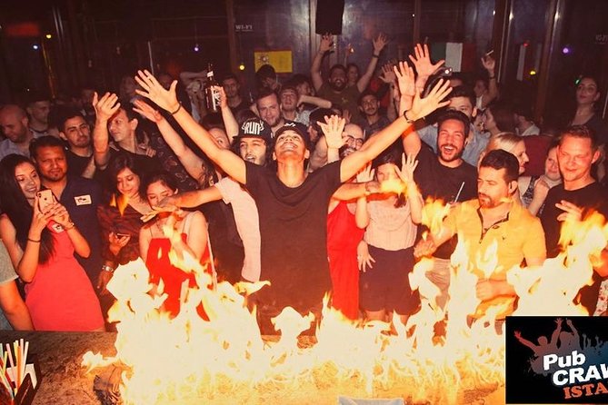 Pub Crawl Istanbul / Rooftop Clubs & Party Bus - What You Actually Get: Admission, Shots, and a Party Bus