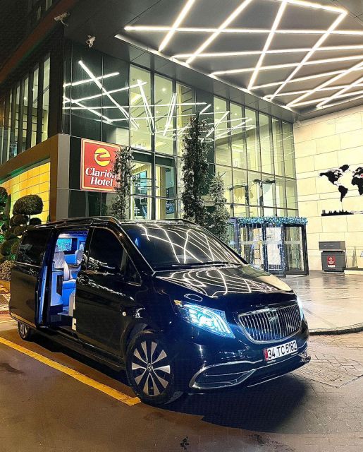Rent A Comfort Minivan With Driver 4,6,8,12 Hour Options - Luxury Mercedes or Volkswagen Minivan With Driver: The Real Value