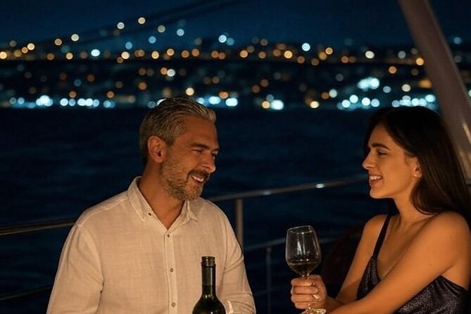 Romantic Night Cruise Live Violinist - Ortaköy After Dark: Bazaar Energy, Cafés, and the Bosphorus View