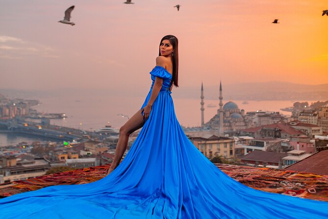 Rooftop Flying Dress Photo Shoot in Istanbul - Location and getting there: Gelin Dizayn Süleymaniye as your anchor point