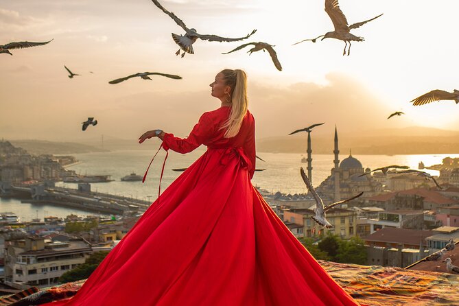 Rooftop Flying Dress Photo Shoot in Istanbul - Price and value: what you get for $124.54 (and what costs extra)