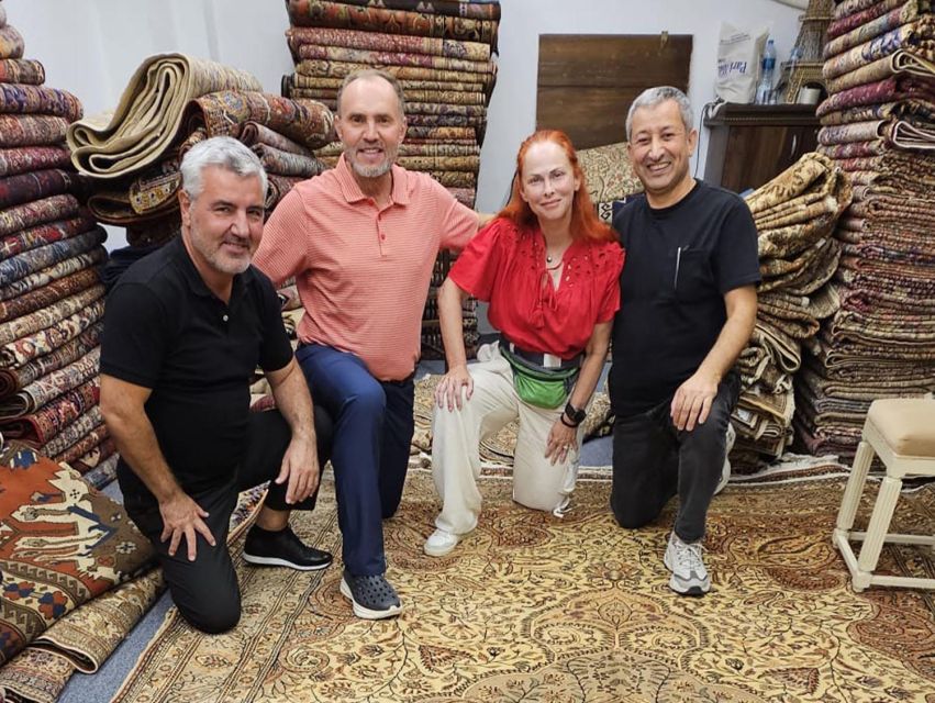 Rug Shopping Private Tour with expert Grand Bazaar - Inside the rug store lesson: how you learn while you walk