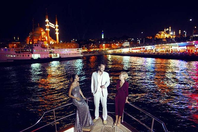 Stage Front Bosphorus Dinner Cruise with Pickup & Drinks included - Hotel Pickup and Meeting Point: your easiest “yes” for Istanbul