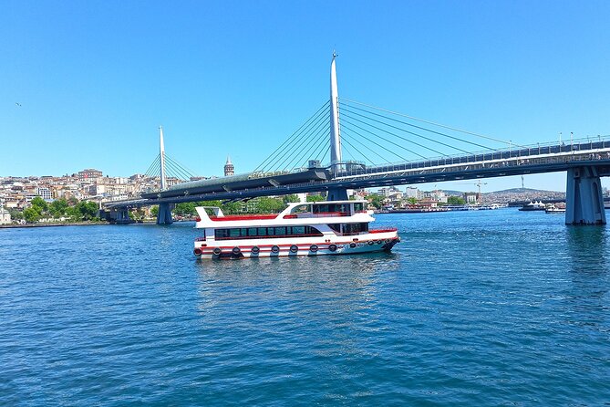 Sunset Bosphorus Cruise - The first leg on the Golden Horn: museums, churches, and Galata Bridge