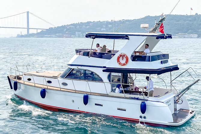 Sunset / Noon Bosphorus Cruise by Private Yacht - The First Stretch: From the Europe–Asia Bridge to Ottoman Sea Views