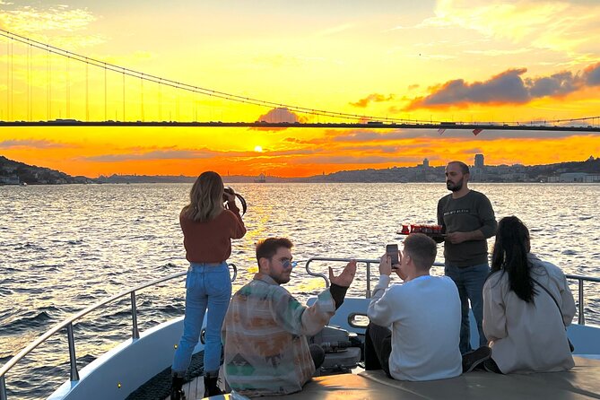 Sunset or Daytime Istanbul Guided Luxury Yacht Cruise with Snacks - Dolmabahçe Palace: the palace you see in passing