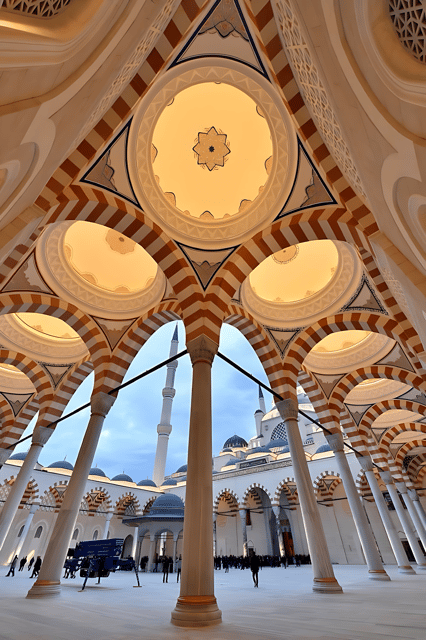 Tour to Camlica Hill, Camlica Mosque & Camlica Tower - Camlica Mosque: Ottoman-Style Majesty with a Modern Turkish Touch