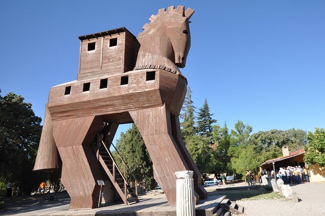 Troy Full-Day Guided Tour incl. Transfer, Ferry Tickets w/Lunch - A 6:00 a.m. start that buys you real Troy time