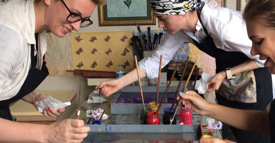 Turkish Marbling Paper Ebru Art Workshop - Tips to Get the Best Results Without Stress