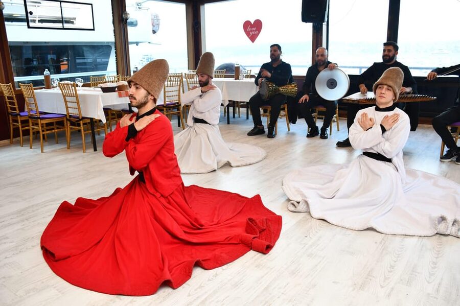Whirling Dervish Ceremony - Crowd and Comfort: The Real-World Tradeoff